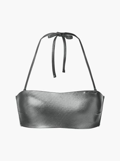 Calvin Klein Fürdőruha HU889872 | Calvin Klein Core Essentials Bandeau Női Bikini Felső Titán